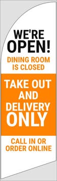 Picture of Take Out Only Feather Flags 872173641