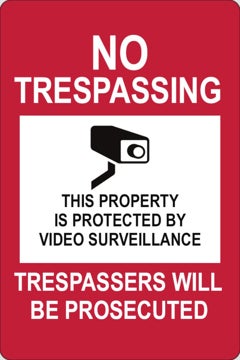 Picture of No Trespassing Signs 860406065