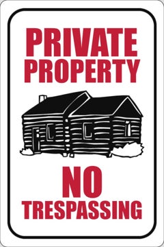 Picture of No Trespassing Signs 1659759