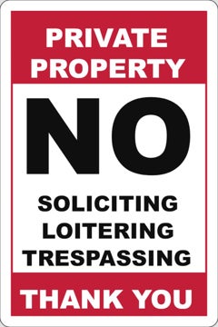 Picture of No Trespassing Signs 6383951