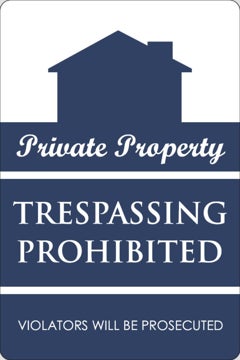 Picture of No Trespassing Signs 6384115