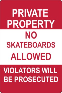 Picture of Private Property Signs 860406016
