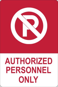Picture of Restricted Area Signs 6340660