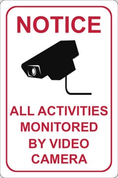 Picture of Surveillance Signs 860130216