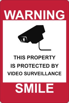 Picture of Surveillance Signs 860131325