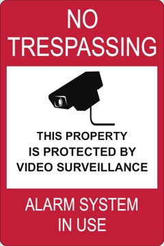 Picture of Surveillance Signs 860516283