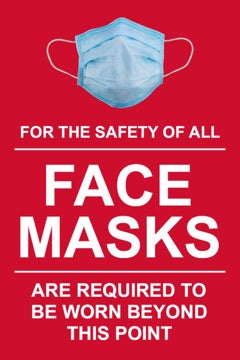Picture of Face Masks Required 873128509