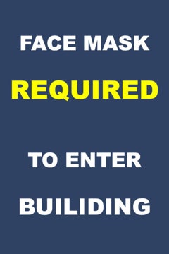 Picture of Face Masks Required 873128513