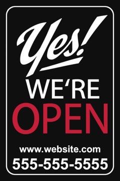 Picture of We're Open 873477351