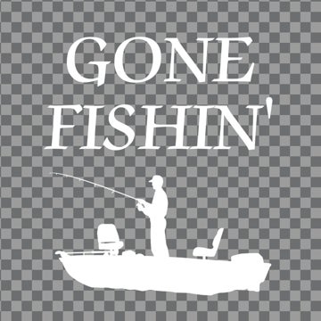 Picture of Hunting/Fishing Clear Decals 11140924