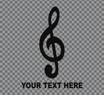 Picture of Music Clear Decals 12930692