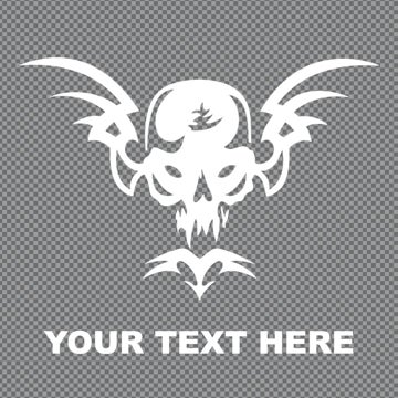 Picture of Skull Clear Decals 12731614