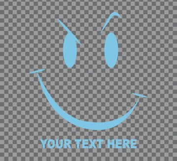 Picture of Smiley Clear Decals 12971511