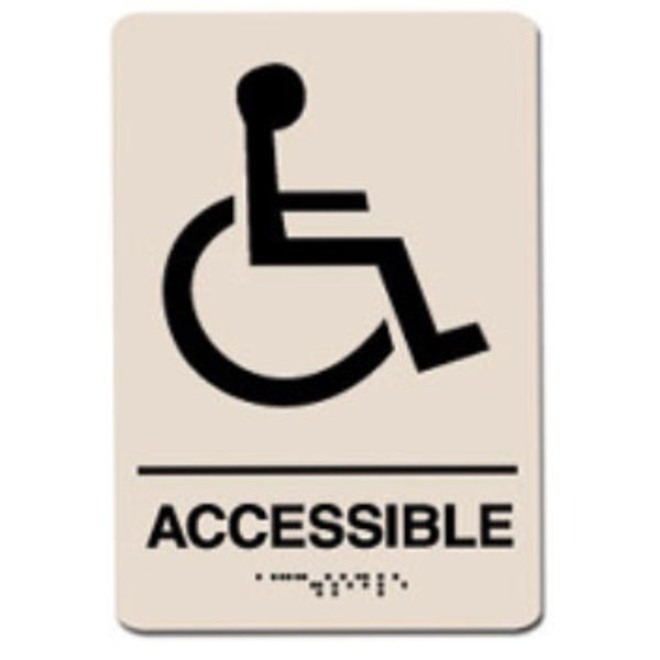 Accessible ADA Restroom Sign Template Customization