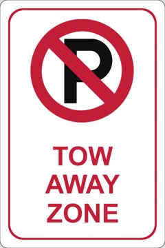 Picture of Tow Away Signs 861784129