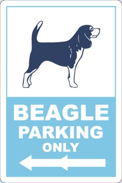 Picture of Dog Parking Sign 12670369