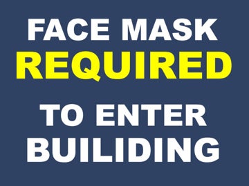 Picture of Face Masks Required 873132779