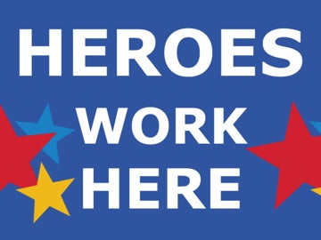 Picture of Heroes Work Here 873132826