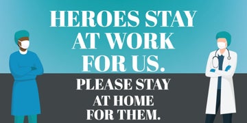 Picture of Heroes Work Here Banners 872483876