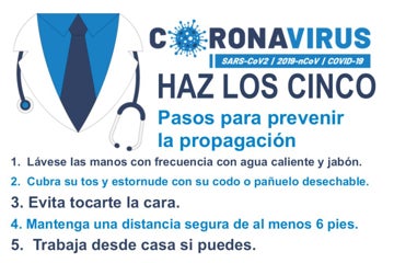 Picture of Spanish Coronavirus Signs 872155288