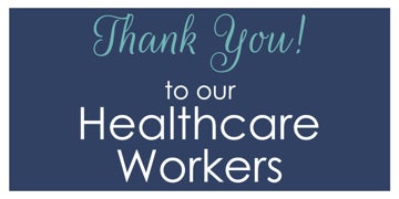 Picture of Thank You Healthcare Workers Banners 872188650
