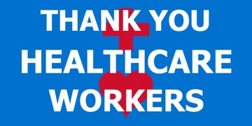 Picture of Thank You Healthcare Workers Banners 872188698