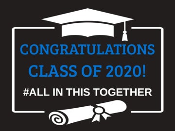 Picture of 2020 Graduation Signs 872307422