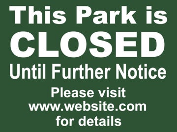 Picture of Park and Public Signs 872309552