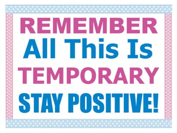 Picture of Stay Positive Signs 872307885