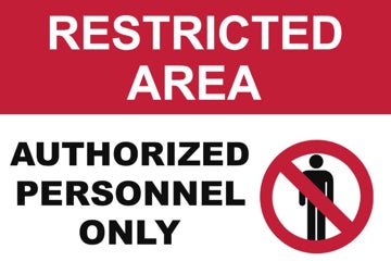 Picture of Restricted Area 4102289