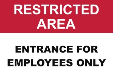Picture of Restricted Area 4111778