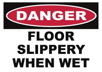 Picture of Slippery When Wet Signs 861424319