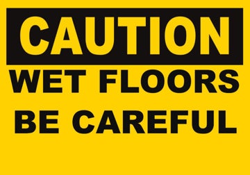 Picture of Slippery When Wet Signs 861424414