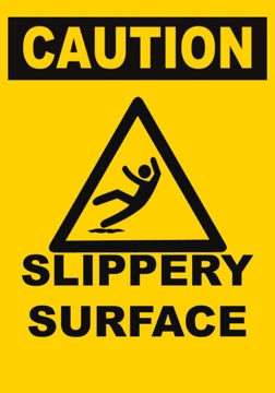 Picture of Slippery When Wet Signs 861424419