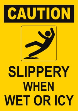 Picture of Slippery When Wet Signs 861424420