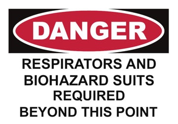 Picture of Biohazard Danger Signs 860901100