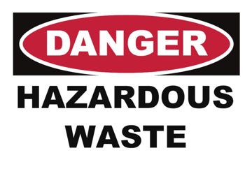 Picture of Biohazard Danger Signs 860903482