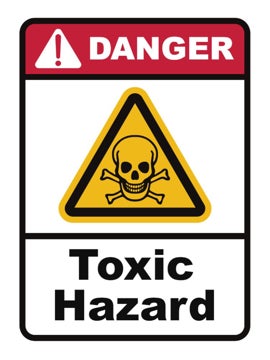 Picture of Biohazard Danger Signs 860903486