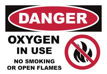 Picture of No Open Flames Signs 860535205