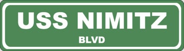 Picture of Navy Ship Street Signs 13960103