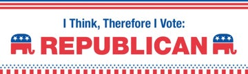 Picture of Republican Bumper Sticker 2