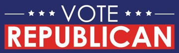 Picture of Republican Bumper Sticker 3