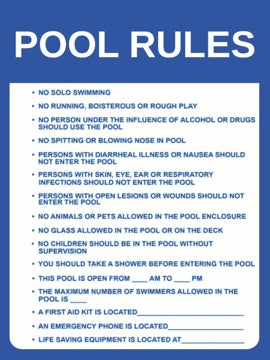 Picture of Pool Safety Signs 860082675