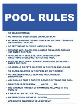 Picture of Pool Safety Signs 860082727