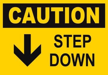 Picture of Watch Your Step Signs 861355608
