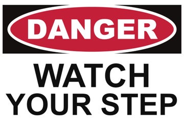 Picture of Watch Your Step Signs 861356033