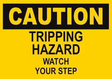 Picture of Watch Your Step Signs 861383924