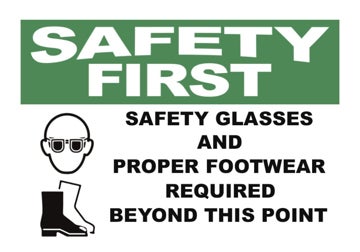 Picture of Safety First Signs 859668710