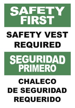 Picture of Safety First Signs 859668805