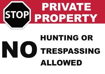 Picture of Hunting/Posted Signs 860516136